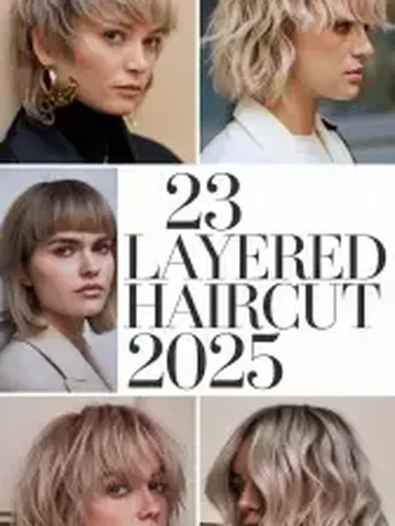 layered haircut 2025 23 ideas for short medium and long hair