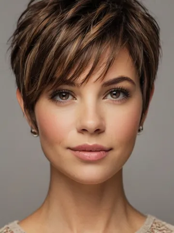 sleek short layered haircuts ideas for edgy layered pixie cu