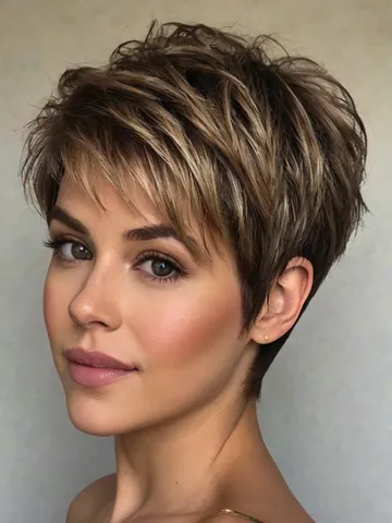 effortless short layered haircuts ideas for layered pixie wi