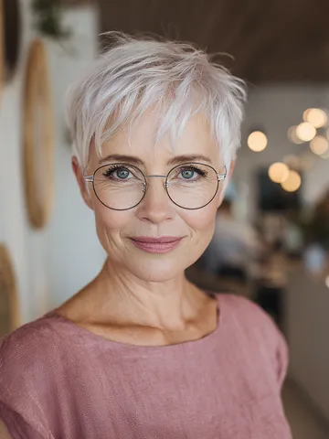 25 elegant layered pixie cuts women over 60 can easily style
