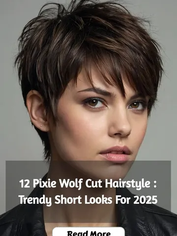 12 pixie wolf cut hairstyle trendy short looks for 2025 arto