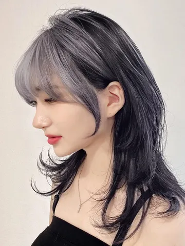 short wolf cut with curtain bangs straight hair infoupdate o