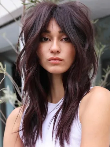 30 creative chic long wolf cut ideas