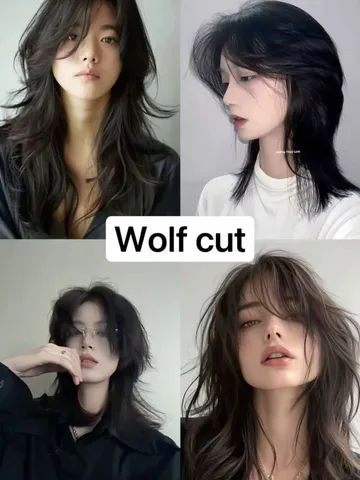 wolf cut in 2025 layered haircuts for medium hair hair inspi