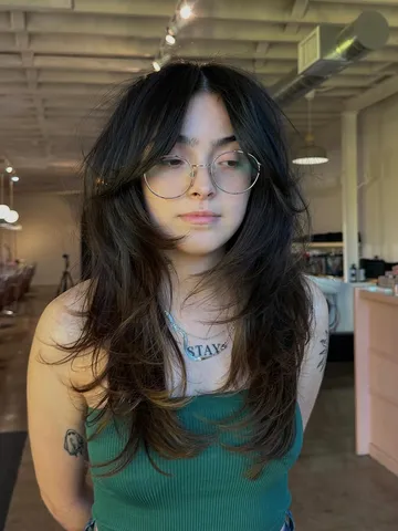 gorgeous long wolf cut ideas to try now jessica withey photo
