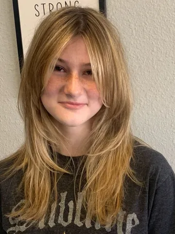wolf cut hair ideas 2025 soft and youthful blonde layers hai