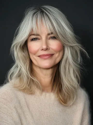 34 stunning layered hairstyles for older women for 2024 crea