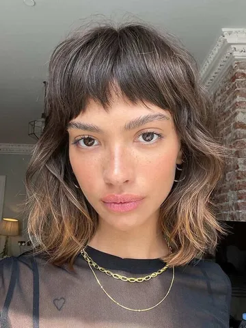 elongated horizontal fringe 25 best fringe hairstyles to 55