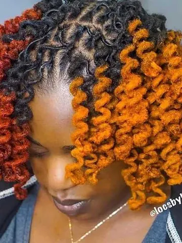 20 best loc styles with curls that will look great on you tu
