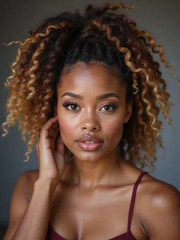 16 curly locs hairstyles that blend textures perfectly