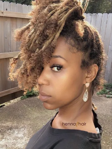 natural real curly authentic goddess locs short hair twist s