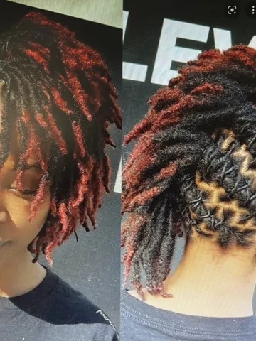 pin by tiffani thomas on loc d and loaded short locs hairsty