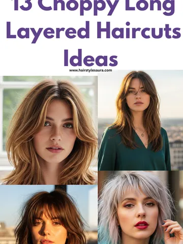 13 choppy long layered haircuts ideas that are effortlessly