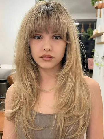 25 gorgeous long layered hairstyles with bangs artofit