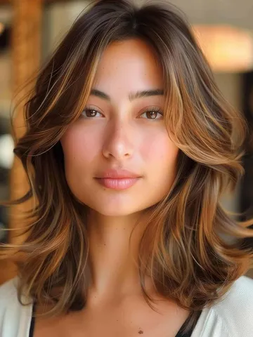 28 gorgeous medium length layered haircuts you need to try
