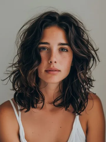 20 shoulder length curly hairstyles to try now in 2024 natur
