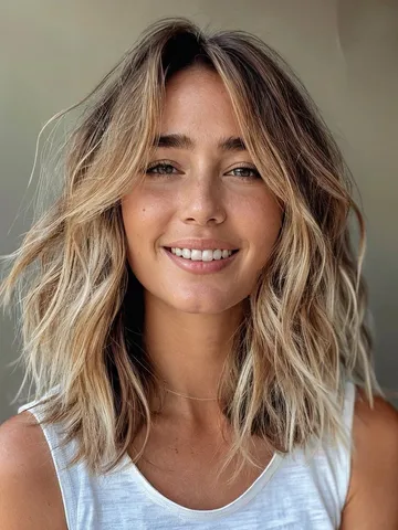 40 low maintenance medium length haircuts for on the go wome
