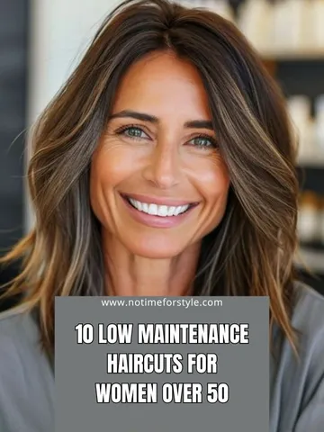 10 low maintenance haircuts for women over 50 no time for st