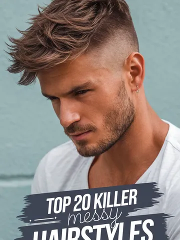 best 13 21 messy hairstyles for men low maintenance looks an
