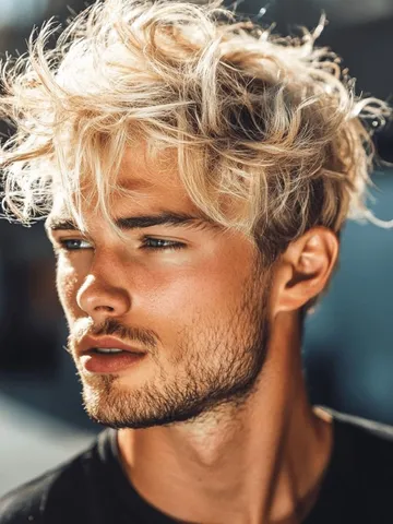 21 messy hairstyles for men low maintenance looks and pro st
