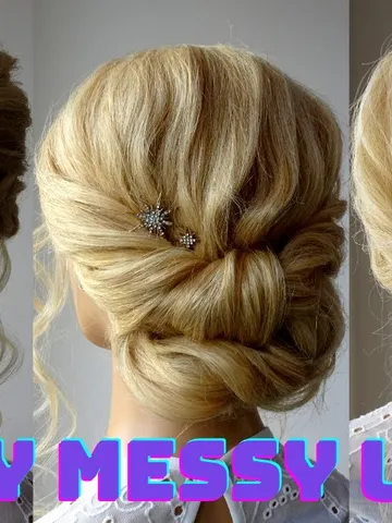 3 easy low messy hairstyles youtube
