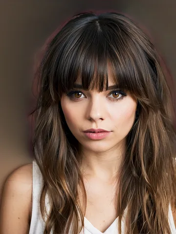 Download Messy Bangs Look Png Pmd