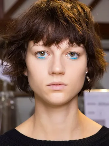 Girl Hipster Bangs