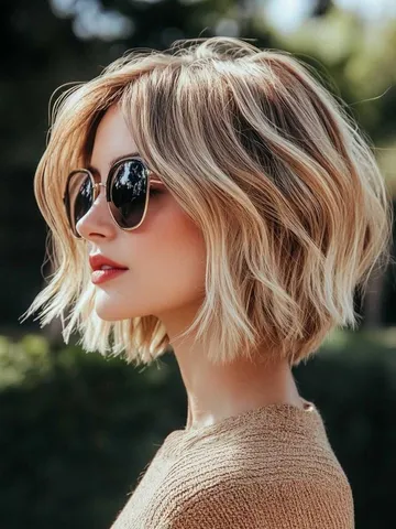 15 messy bob hairstyles for an effortless and chic appearanc