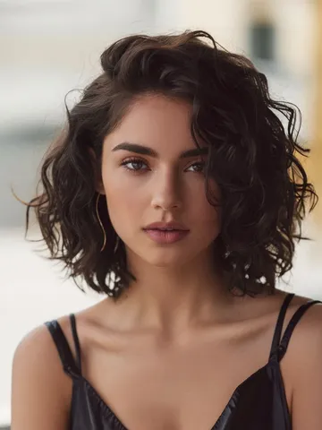 top 23 short curly hair with layers ideas for 2025 messy bob