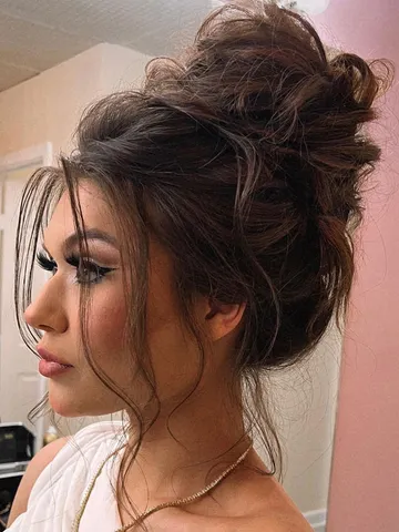 50 updo hairstyles that re so stylish volume with wispy face