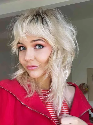 um length layered hairstyles for thin hair with bangs infoup