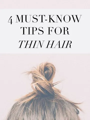 how to do a messy bun with thin hair artofit