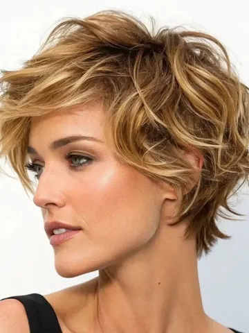 19 trendy messy hairstyles for short hair to try now in 2025