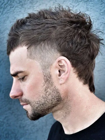 short messy hairstyles for men fade haircut styles