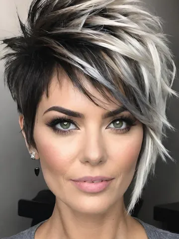 perfectly messy 20 short shag hairstyles with built in attit