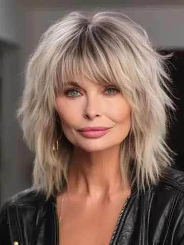 43 best long hairstyles for women over 60 medium shag haircu