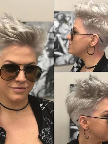 messy pixie haircuts to refresh your face women short hairst