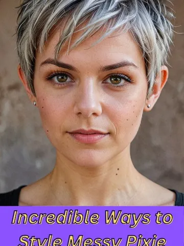 messy pixie with an undercut short hair styles messy pixie h