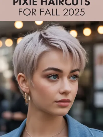 fall pixie haircut 2025 top short messy autumn styles