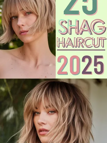 shag haircut 2025 25 inspiring ideas fall update 2025