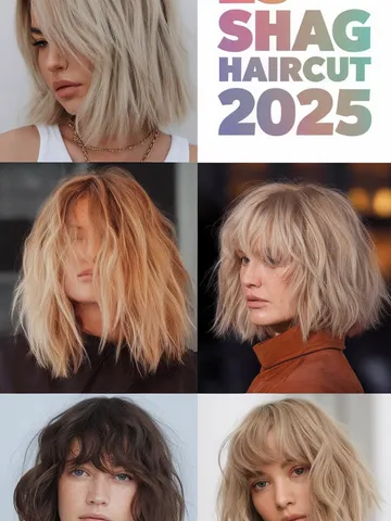 shag haircut 2025 25 inspiring ideas fall update 2025