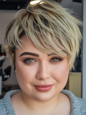 15 flattering pixie haircuts for plus size women in 2025 kap