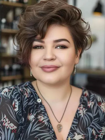 25 best long pixie hairstyles for plus size women this 2025