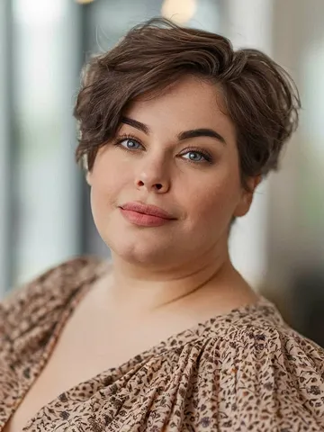 fat face pixie cut trendy haircuts for round faces in 2020