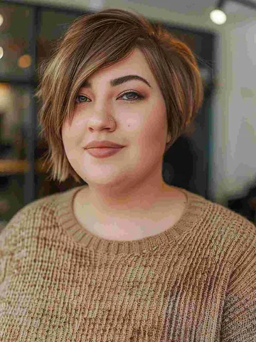 21 gorgeous long pixie hairstyles for plus size women that f