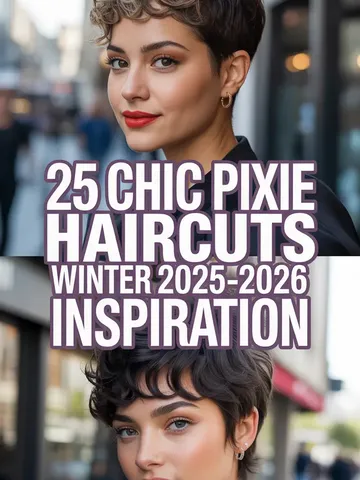chic pixie haircuts winter 2025 2026 inspiration stunning sh
