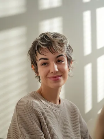12 textured wavy pixie haircut styles for natural movement