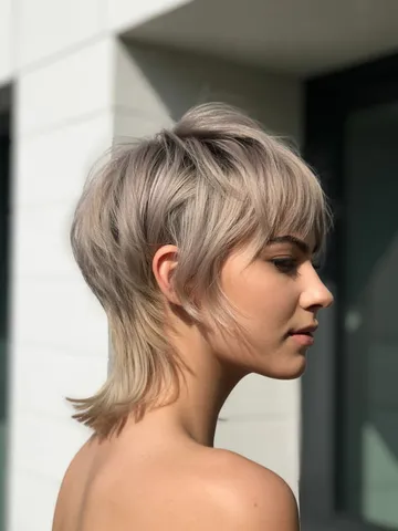 30 cool pixie cut mullet hairdos making waves this season