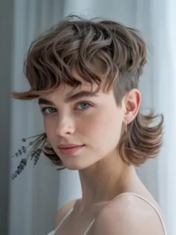 30 cool pixie cut mullet hairdos making waves this season