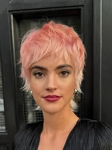 30 cool pixie cut mullet hairdos making waves this season